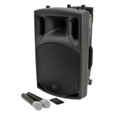 QTX QX Series Portable PA Unit with 2 Microphones - Summer Term 2026